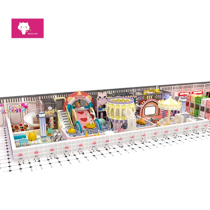 Indoor Play Center Manufacturer - Fun Zone Trampoline Slide