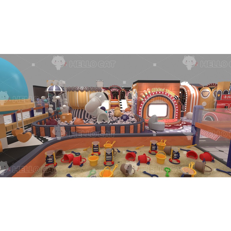 Indoor Playground Factory - Modern Design Customizable Mall Center