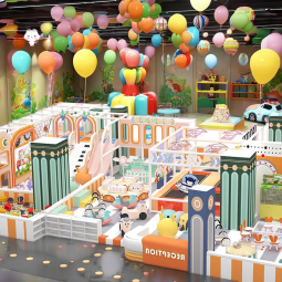 Preschool Playground Supplier - Fun House Plastic Indoor Equipment