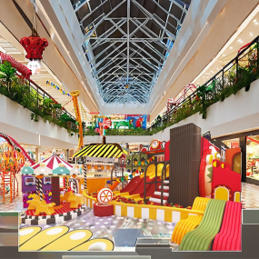 Indoor Playground Manufacturer - Commercial Colorful Slides Ball Pits