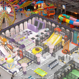 Indoor Playground Manufacturer - New Design Trampoline Park Restaurant
