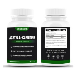Ausreson Private Label Acetyl L-Carnitine Capsules OEM Private Label for Brain Function Support Memory Attention