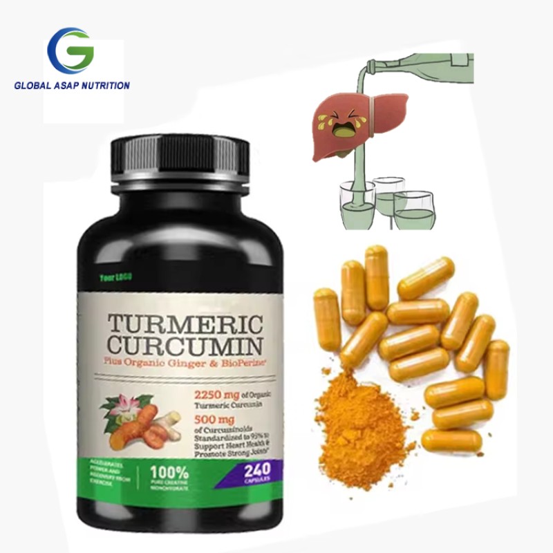 OEM Curcumin Turmeric Root Extract 95% Supplement Naturewise 95% Organic Curcumin Capsules