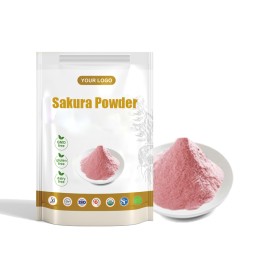 Factory Supply 100% Pure Low Price Sakura Cherry Blossom Extract Sakura Powder
