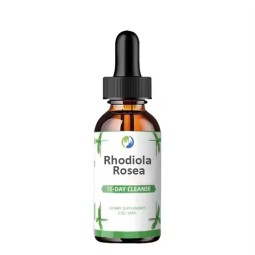 OEM Supplement Rhodiola Rosea Extract Liquid Rhodiola Rosea Drops for Stress Mood Energy
