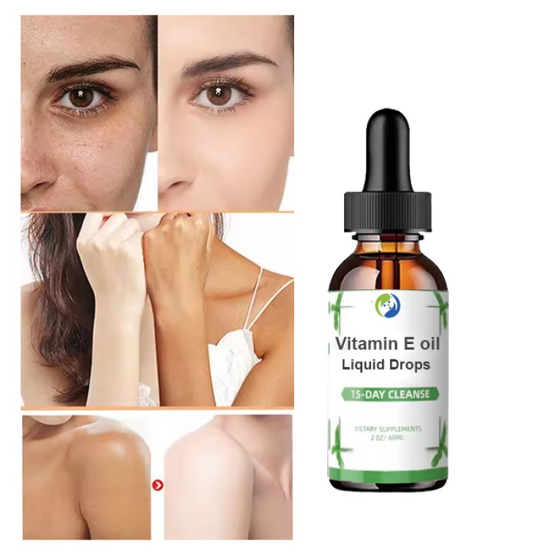 Private Label Organic Vitamin E Oil Skin Care Vitamin E Oil for Cosmetics Hair