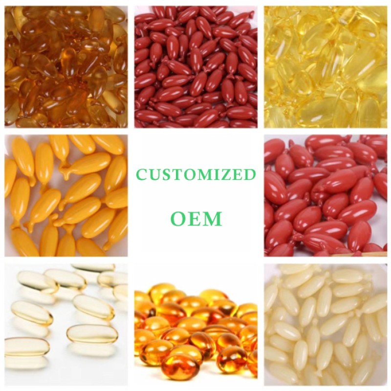 Ausreson OEM Herbal Supplement Vitamin Omega 3 Softgel Capsule Price 500mg 1000mg Halal Bulk Cod Liver Oil Capsules