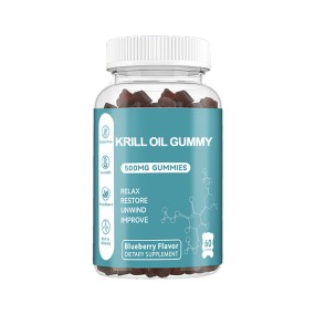 Private Label Omega 3-6-9 Krill Oil Gummy Supplement Omega 3 6 9 Krill Oil Gummy
