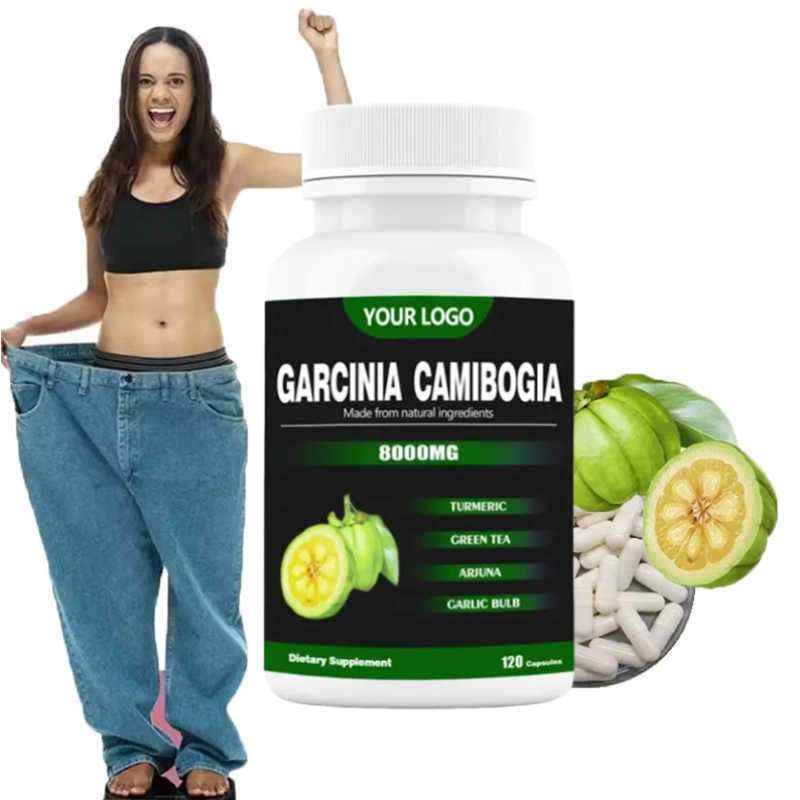 OEM Private Label Bulk Garcinia Cambogia Capsule Supplements Pure Slimming Products HCA Pills Garcinia Cambogia Extract Capsules