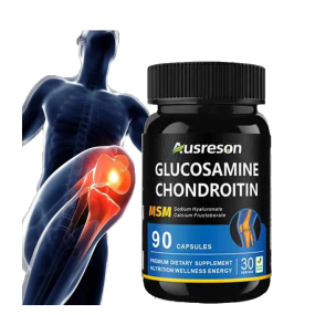 Ausreson OEM Halal Msm Capsules Glucosamine 1500 Chondroitine 800 Joint Bone Supplements Msm Glucosamine Chondroitin Capsules