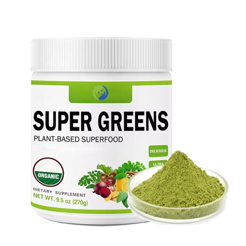 Private Label Fruits and Veggies Greens & Superfoods Powder Organic Superfood Powder