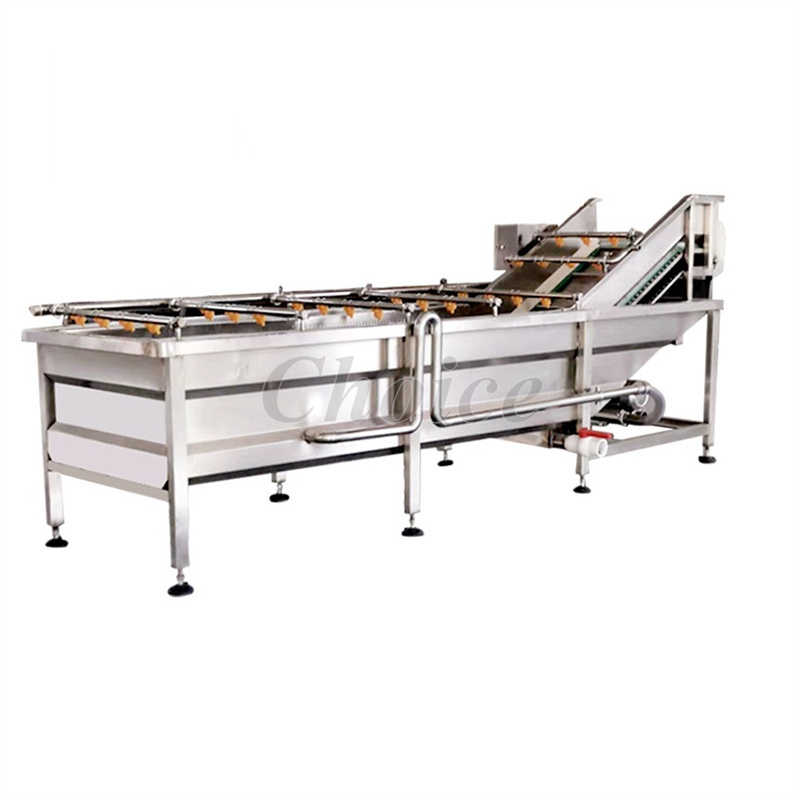 Fruit Washer Factory - Green Vegetable Fruit Washer Air Bubble