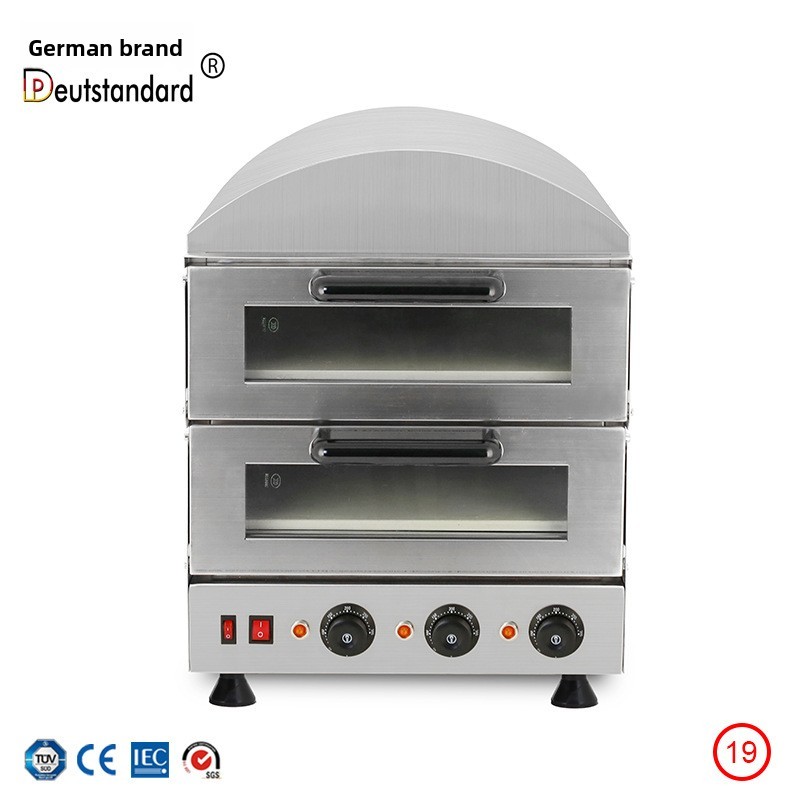 Pizza Oven Supplier - Commercial Single Double Layer Electric Gas