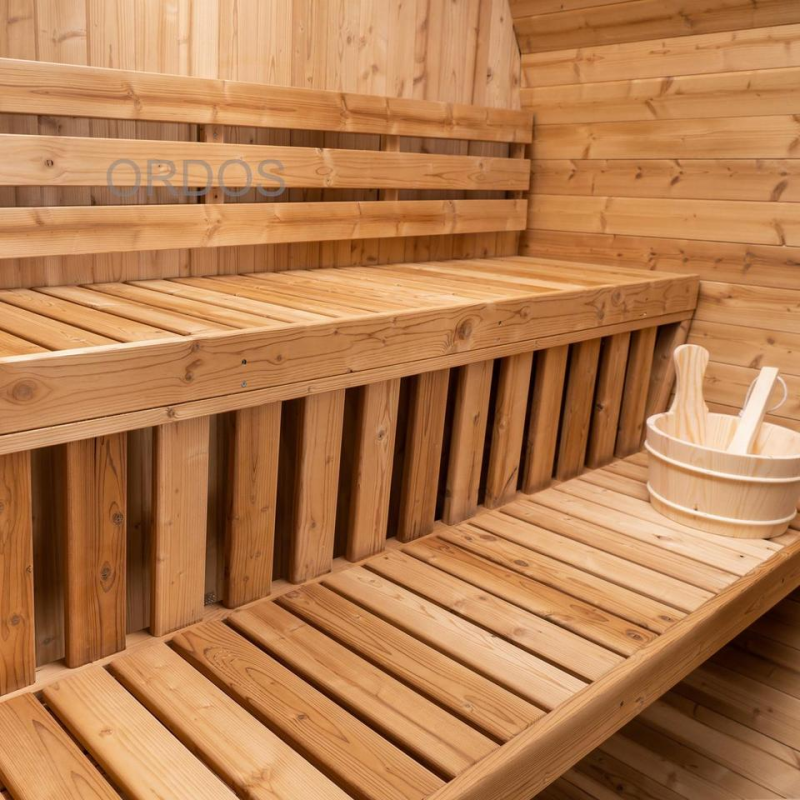 Wood Sauna Factory - Prefabricated Wood Sauna Steam Combined