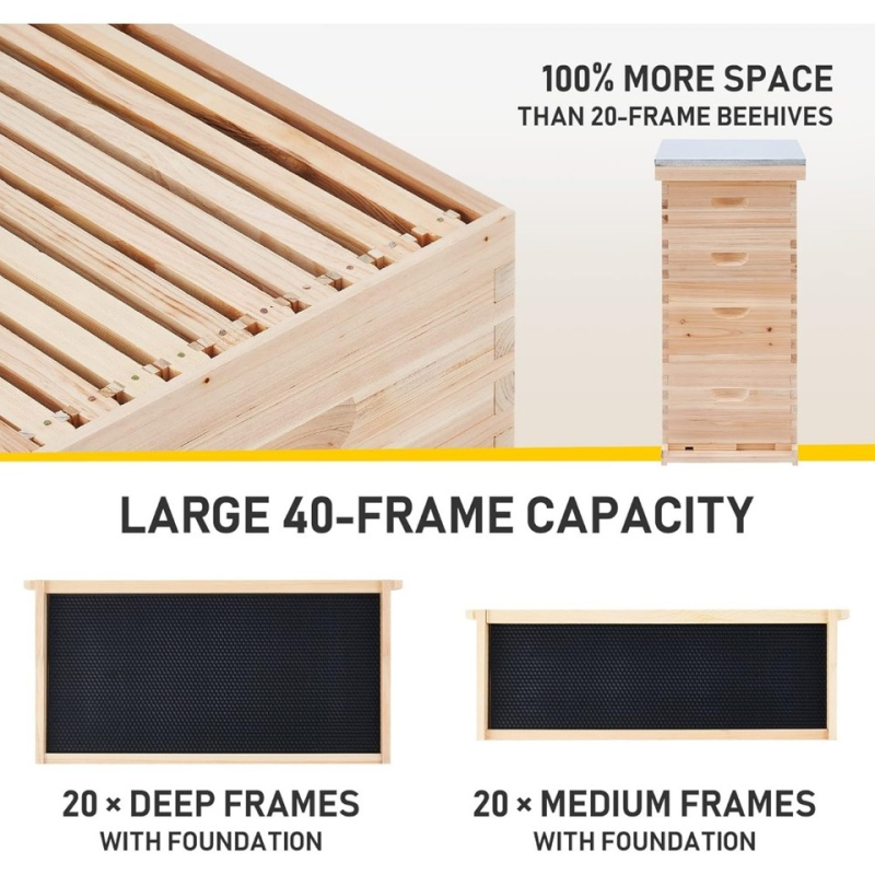 Beehive Kit Manufacturer - 5-Layer Beehive Kit Starter Beekeeper's