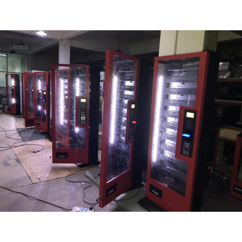 Wall-Mounted Vending Machine Supplier - Commercial Metal Food Vending Machine