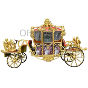 Gold Carriage Manufacturer - Royal 8 Gold Carriage Horse Drawn