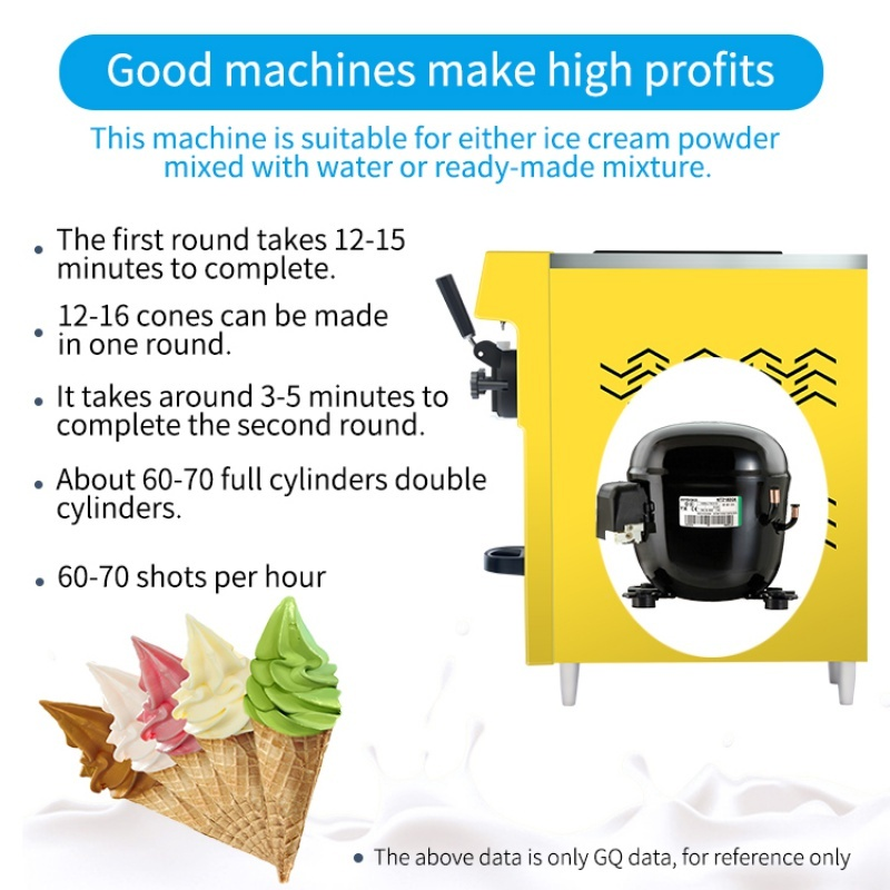 Mini Gelato Machine Factory - Mini Single Flavor Gelato Ice Cream