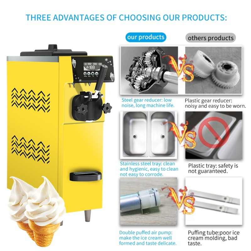 Mini Gelato Machine Factory - Mini Single Flavor Gelato Ice Cream