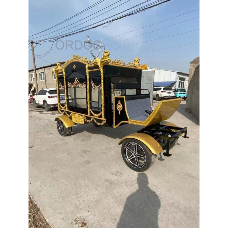Funeral Carriage Manufacturer - Custom European Style Horse-Drawn Funeral