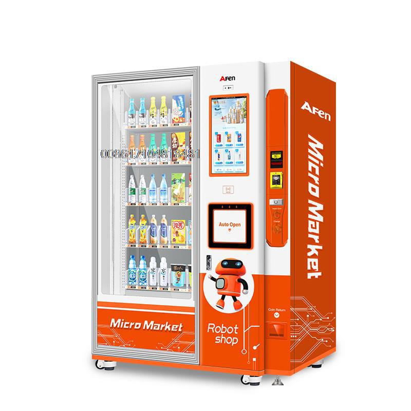 Smart Vending Machine Factory - Smart Market Combo Touch Screen Metal
