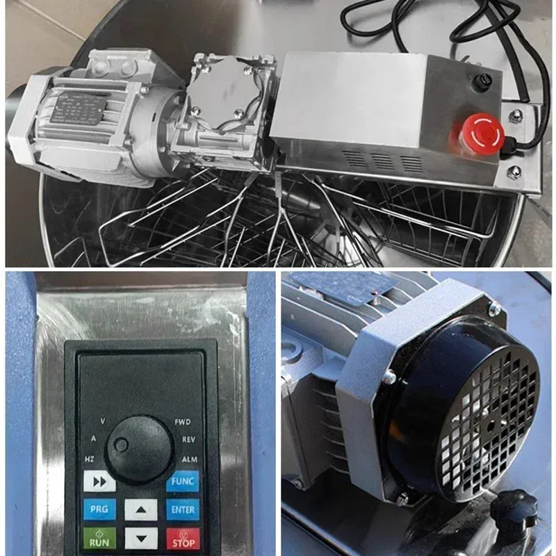 Honey Extractor Manufacturer - 8 Frame 370W Reversible Electric