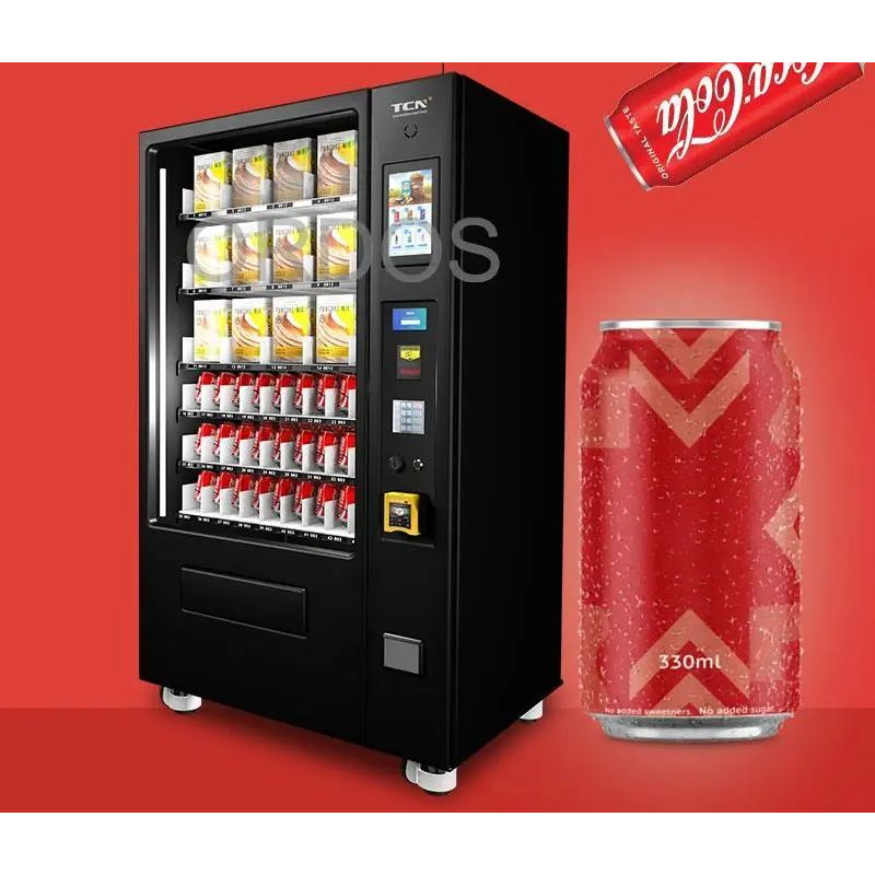 Combo Vending Machine Manufacturer - 10-Inch Popular Combo Foods Drinks