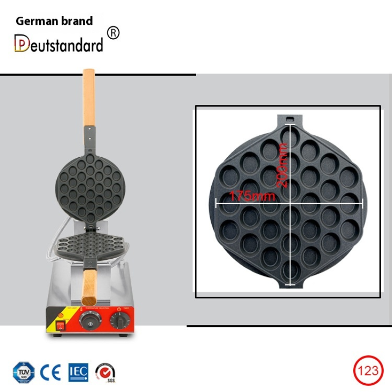 Egg Waffle Maker Manufacturer - Commercial Stall Franchise Desktop Electric
