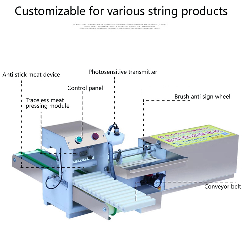 Meat Stringing Machine Factory - Automatic Stainless Steel Multi-Functional