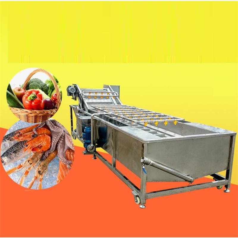 Fruit Washer Factory - Green Vegetable Fruit Washer Air Bubble