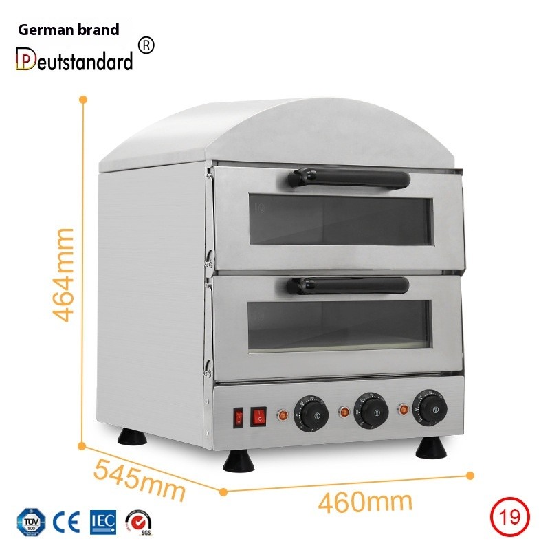 Pizza Oven Supplier - Commercial Single Double Layer Electric Gas