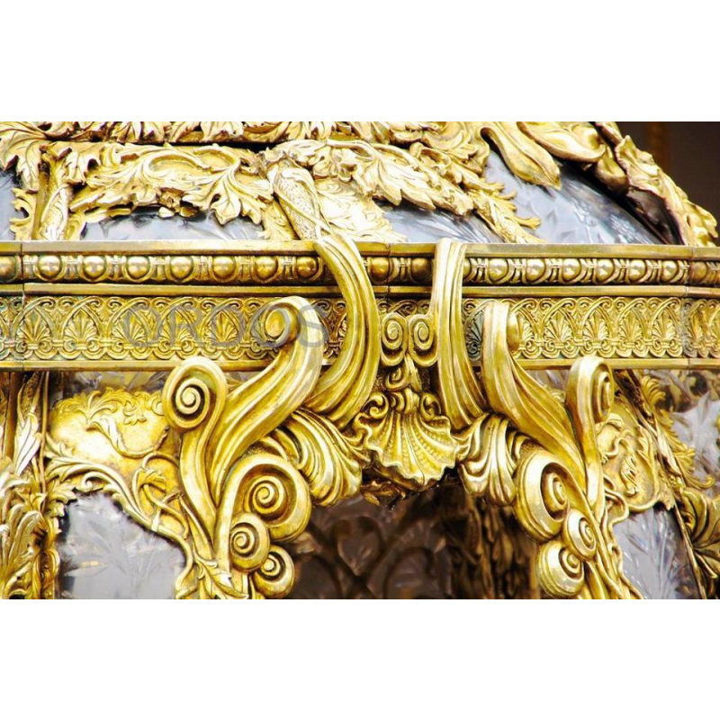 Electric Carriage Supplier - Electric Royal Pumpkin Gold Horse-Drawn