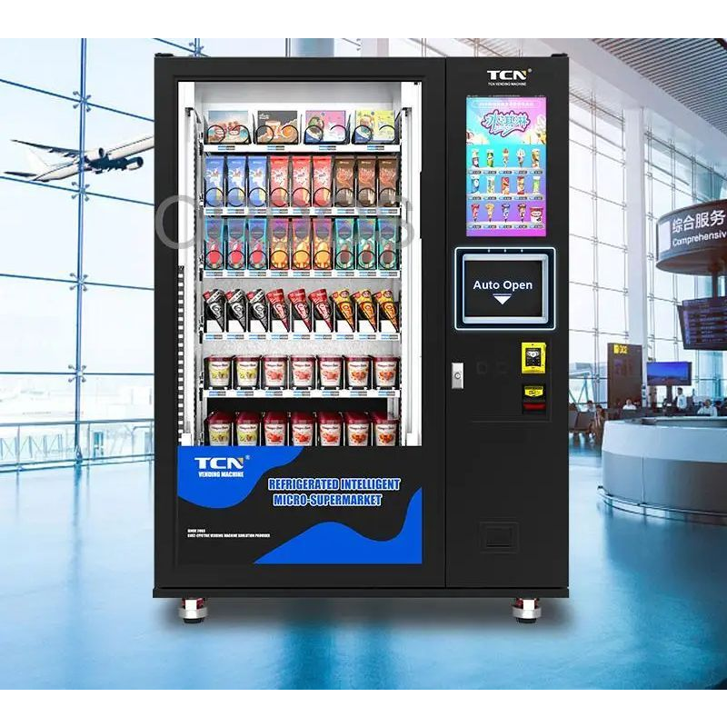 Food Vending Machine Supplier - New Arrival Touch Screen Metal Quick