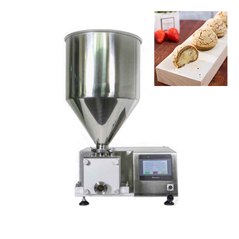 Cream Filling Machine Factory - Electric Semi-Automatic Puff Cream