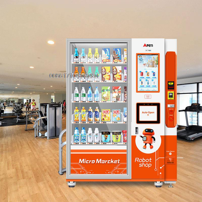 Smart Vending Machine Factory - Smart Market Combo Touch Screen Metal