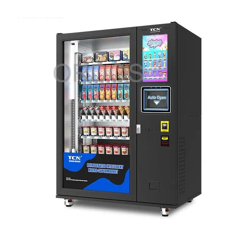 Food Vending Machine Supplier - New Arrival Touch Screen Metal Quick