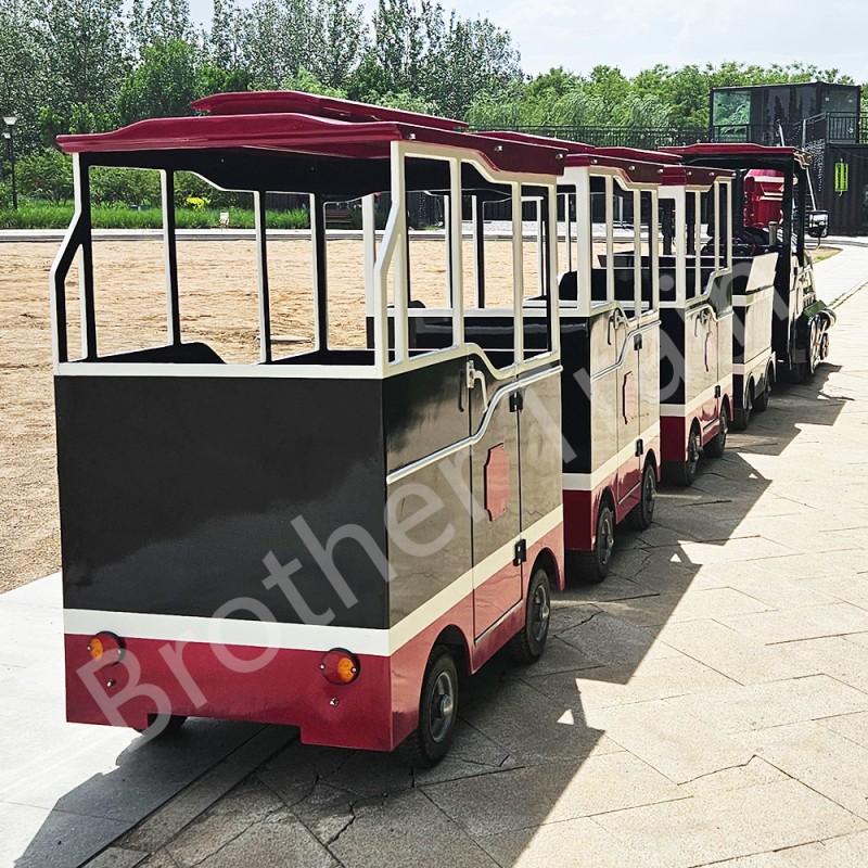 Amusement Train Supplier - Amusement Children Rides on Train Park