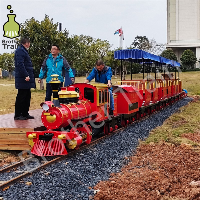 Amusement Park Train Manufacturer - 36 Seats Gasoline Electric Tourist