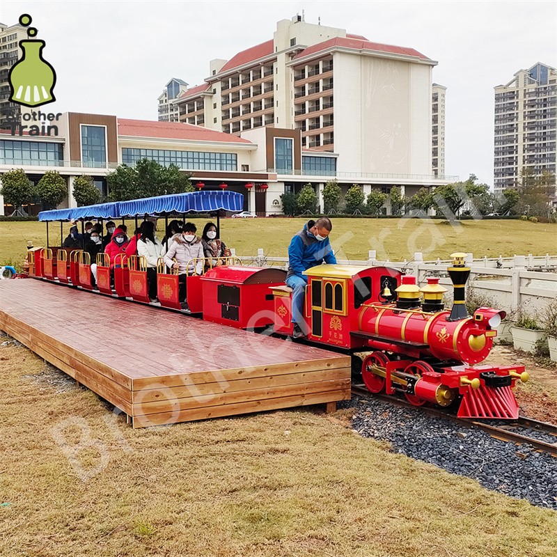 Amusement Park Train Manufacturer - 36 Seats Gasoline Electric Tourist