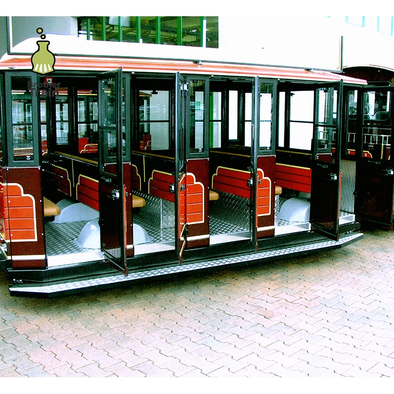 Amusement Park Supplier - Amusement Park Train Carriage Diesel Locomotive