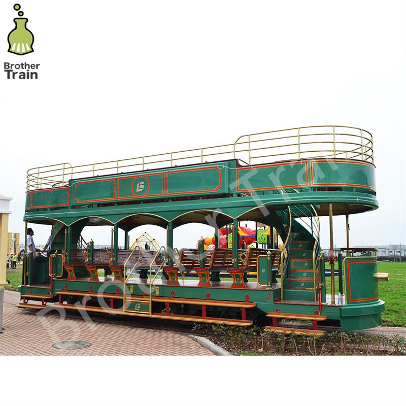 Double Deck Factory - Double Deck Tracked Trolley Electric Trackless