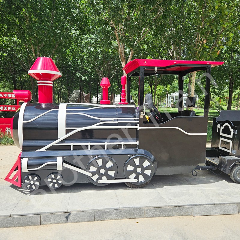 Amusement Park Manufacturer - Amusement Park Kids Fun Train Trackless
