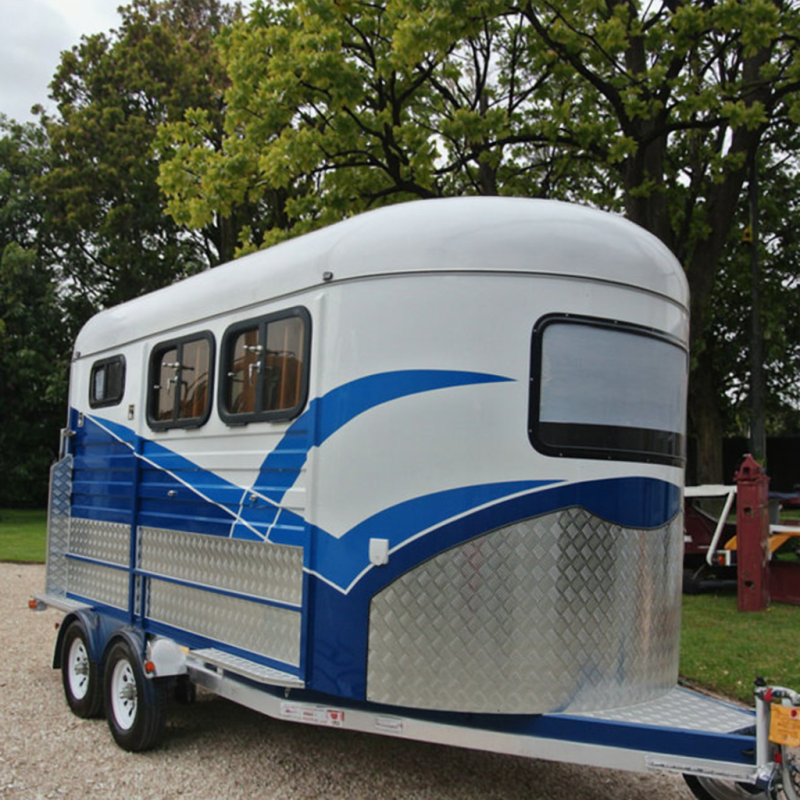 Horse Float Factory - Straight Load Camping 2 Horse Trailer
