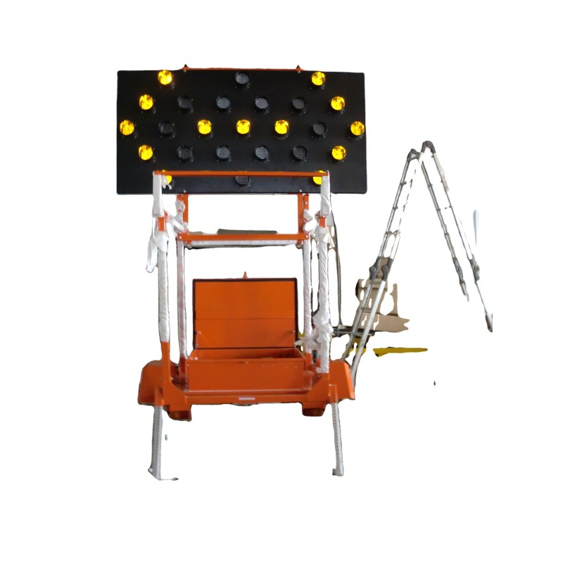 VMS Trailer Factory - Amber Color LED Sign Trailers