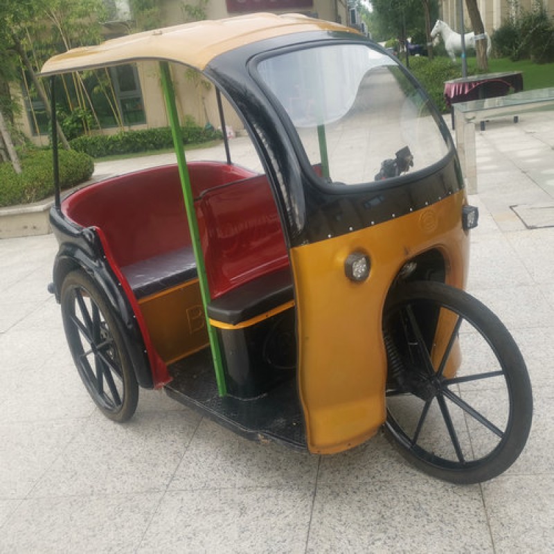 Electric Rickshaw Supplier - Tourism Passenger Tricycle Cart