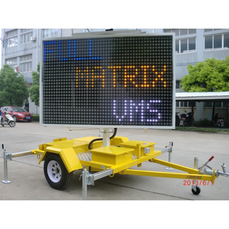 VMS Sign Trailer Manufacturer - 4 Color GW-VM 400C Display