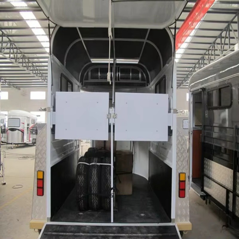 Horse Float Manufacturer - Straight Load 2-Horse Trailer Design