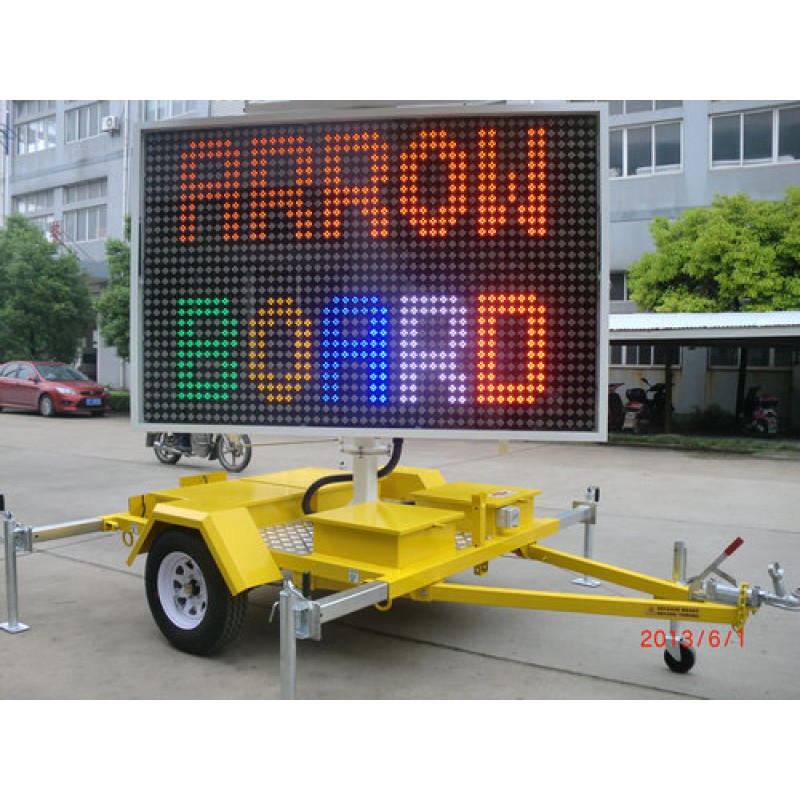 VMS Sign Trailer Manufacturer - 4 Color GW-VM 400C Display