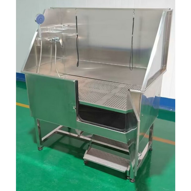 Pet Bathing Tub Supplier - Luxury Stainless Steel SPA Grooming