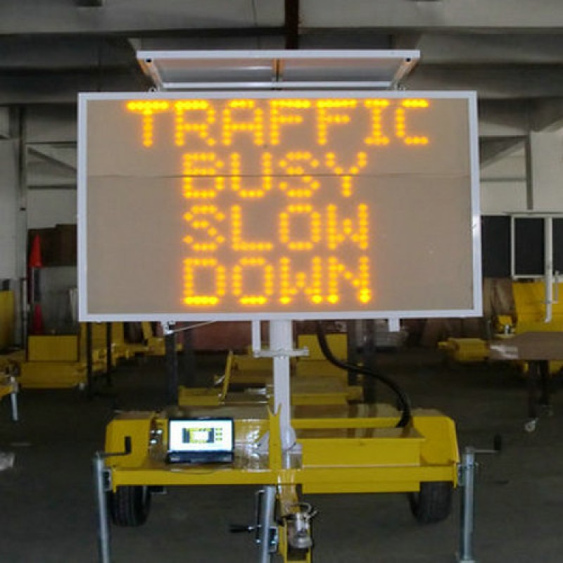 VMS Trailer Supplier - LED Sign Display Trailer Equipment